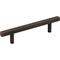 Jeffrey Alexander 96 mm Center-to-Center Brushed Oil Rubbed Bronze Square Dominique Cabinet Bar Pull 845-96DBAC - alternate 1